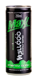 Energy drink MAXX 250 ml MELLÓÓÓ meloun + angrešt
